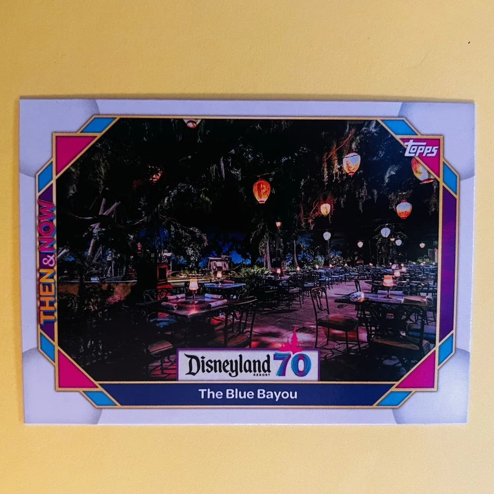 2025‎ Topps Disney 70th Anniversary The Blue Bayou Now & Then #77